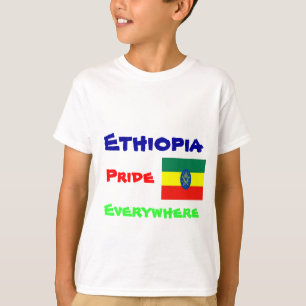 Etiopien unget-skjortor tee shirt