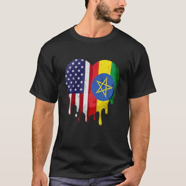Etiopiens amerikanska kulturarvsmånad, Etiopiens F T Shirt (Framsida)
