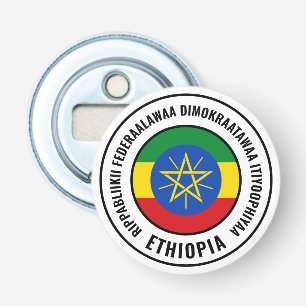 Etiopiens Flagga Gorgous Patriotic Flaska-öppnare Flasköppnare