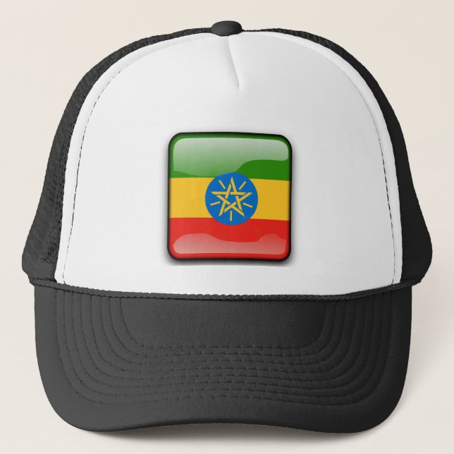 Etiopiens flagga keps (Framsida)