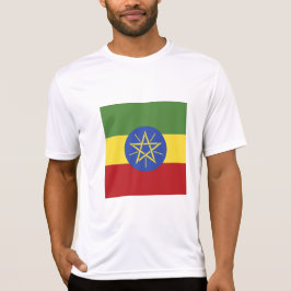 Etiopiens flagga t shirt