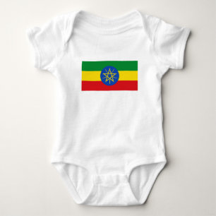 Etiopiens flagga t shirt