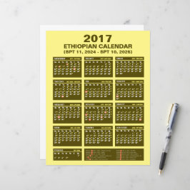 Etiopiens kalenderkonverterare Spt 2024 till 2025