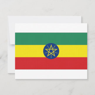 Etiopiens nationella Flagga