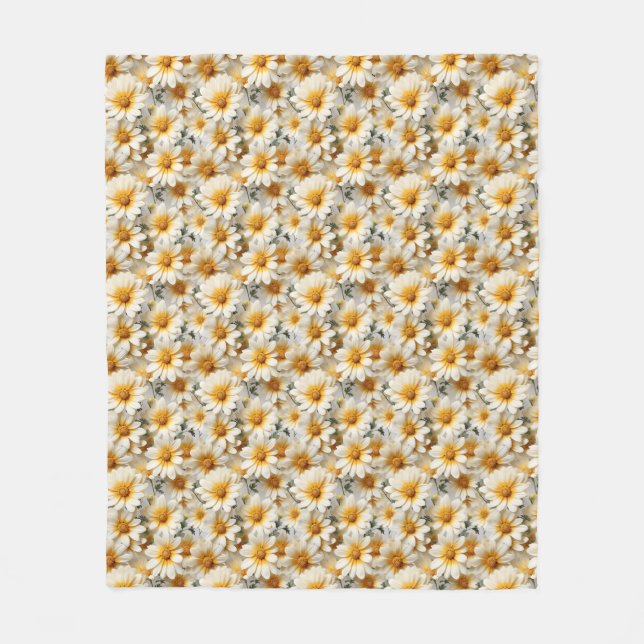 Etiopiens nyår Enkutatash Adey Abeba Mönster Fleecefilt (Framsidan)