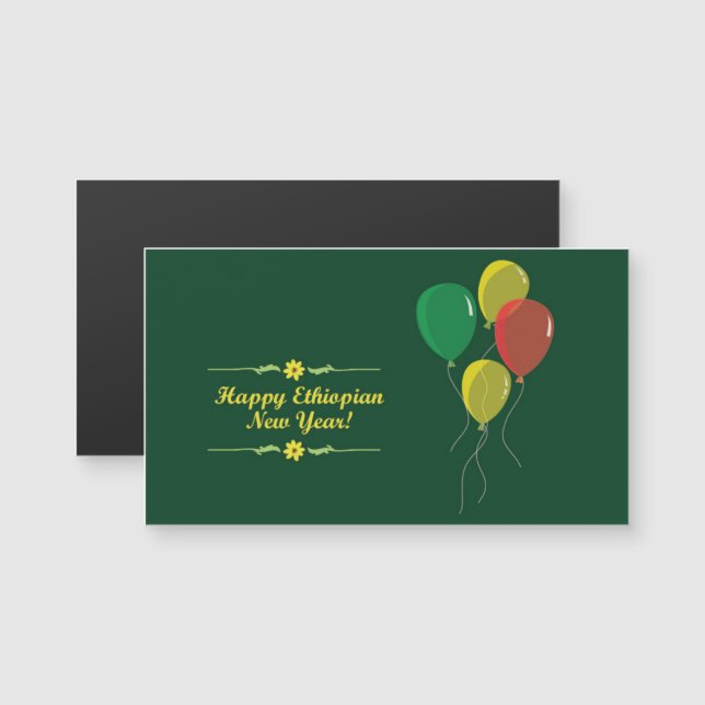 Etiopiens nyårstid (Fram/baksida)