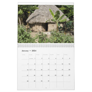 Etiopiens väggkalender kalender