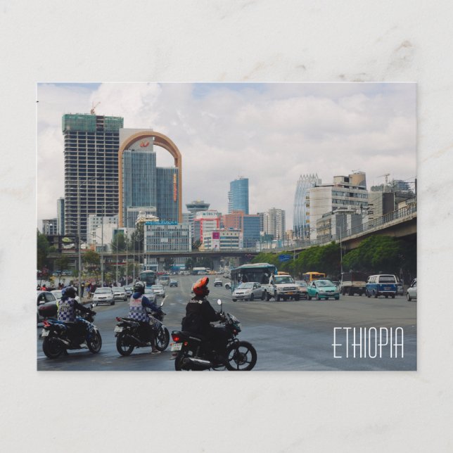 Etiopiens vykort (Framsida)