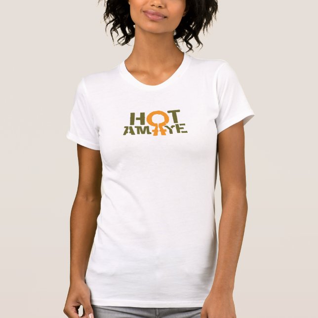 Etiopier hoad tank för mammor ("Amaye") Tee (Framsida)