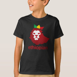 Etiopiern driver - unge grundläggande Hanes Tee Shirt