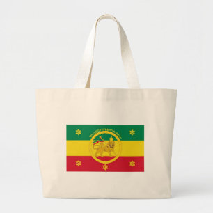Etiopisk imperialistisk flagga - Haile Selassie Jumbo Tygkasse