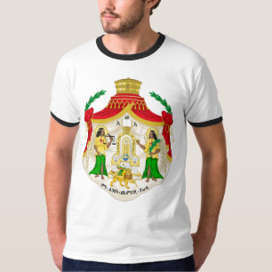 Etiopisk imperialistisk vapensköld t shirt