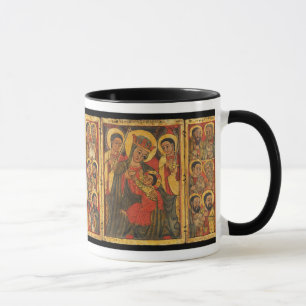 Etiopisk ortodox Icon l Theotokos Mugg