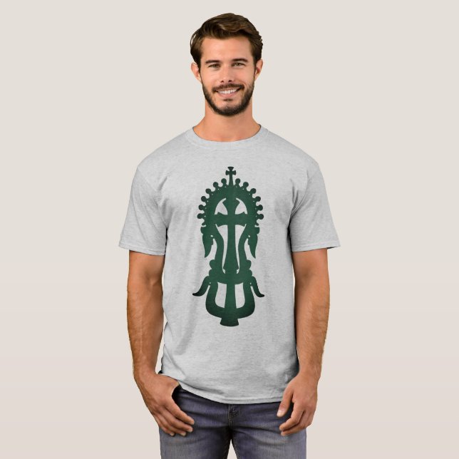 etiopisk ortodox Tewahedo Kor T Shirt (Hel framsida)