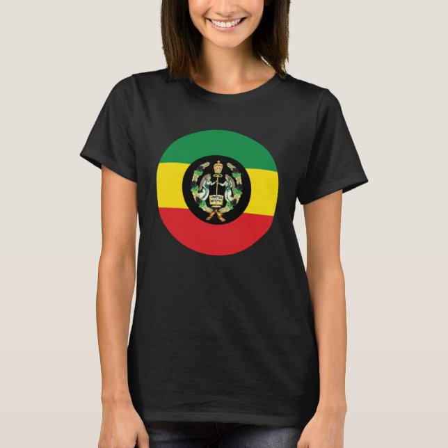Etiopisk-ortodoxa tewahedo-kyrkan t shirt (Framsida)