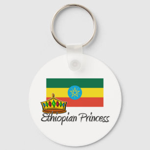 Etiopisk Princess Nyckelring