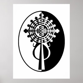Etiopisk processionskors-II Poster