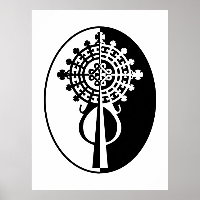 Etiopisk processionskors-II Poster (Framsidan)