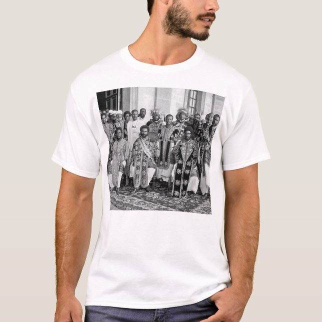 Etiopisk royaltyT-tröja Tee Shirt (Framsida)