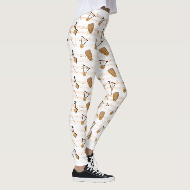 etiopiska musikinstrument leggings (Höger)