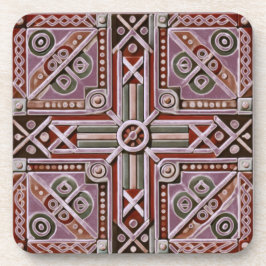 Etiopiskt designingsinfluens, hård plastfilm Under Underlägg