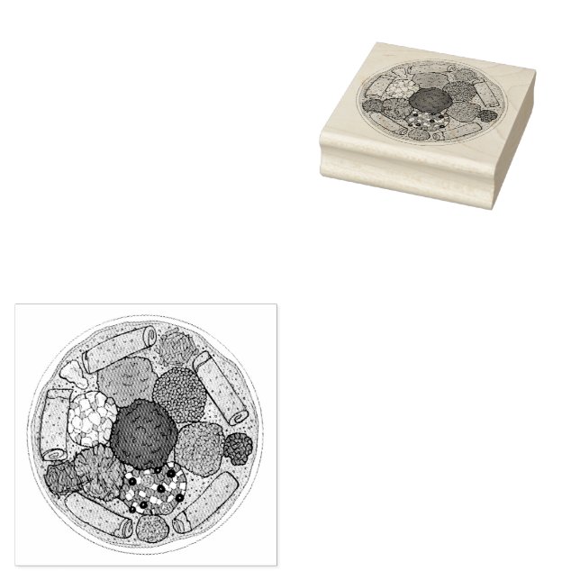 Etiopiskt kokande livsmedelsskikt Injera Wat Lenti Stämpel (Stämplad)