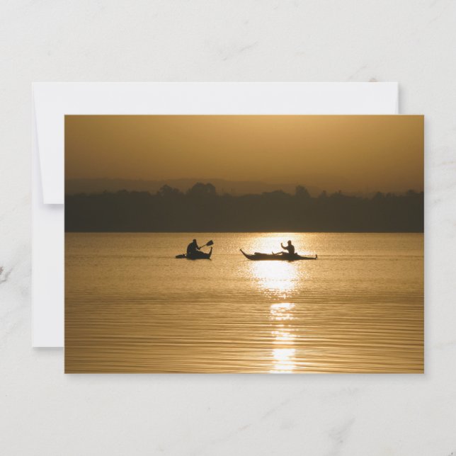 Etiopiskt kort för sjö Tana (Framsida)