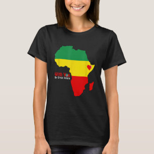 Etiopiskt Pride Tshirt Dr Abiy Ahmed Stå med Et T Shirt