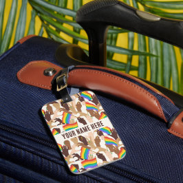 Etiqueta para maleta PRIDE Bagagebricka