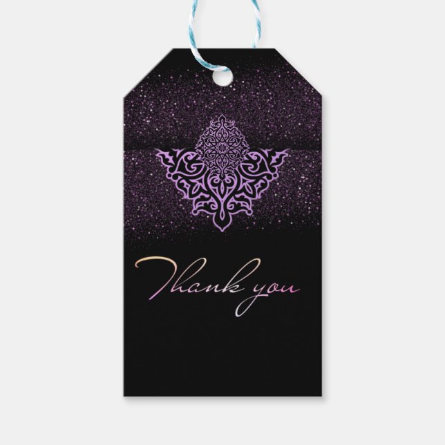 etiqueta para regalo con agradecimiento presentetikett (Framsidan)