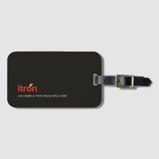 Étiquette À Bagage / Luggage tag black Bagagebricka