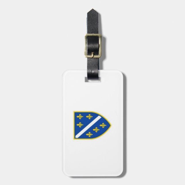 Étiquette bagage  bagagebricka (Vertikal Framsida)