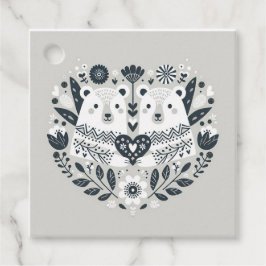 Etiquette-cadeau de Noël (lot de 12) Gåvor Etiketter