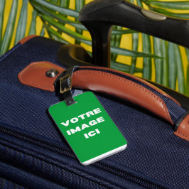 étiquette de bag - Votre image ici - personnalisée Bagagebricka
