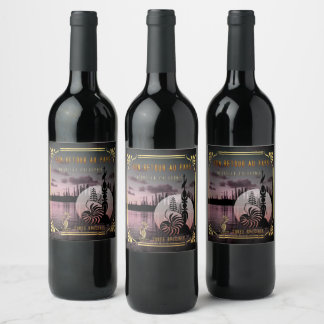 Étiquette Pour Bouteilles De Vin lot d'étiquettes Vinflaska Etikett