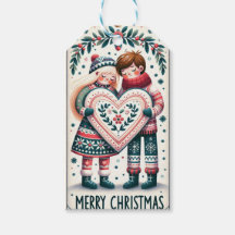 Etiquettes-cadeaux de Noël