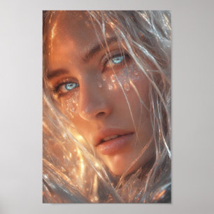 Etirisk Icelight Reverie Porträttaffisch Poster