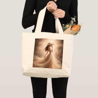 Etirisk Slavisk Vattennymf Totebag Boho Jumbo Tygkasse