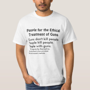 Etisk behandling av vapenT-tröja Tee