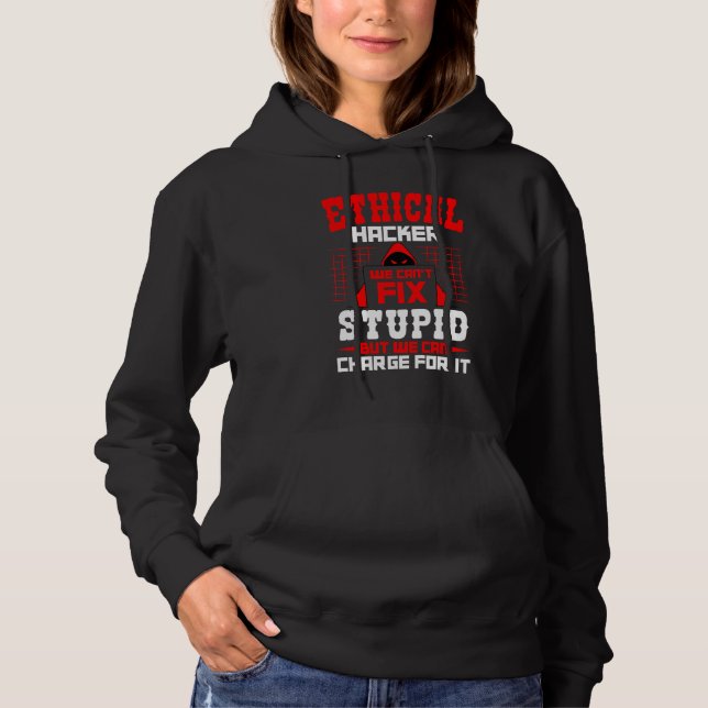 ETISK Hacker Cyber Hacking Awareness Security Pr T Shirt (Framsida)