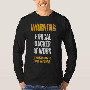 ETISK Hacker Cybersecurity IT Pen Tester 2 T Shirt