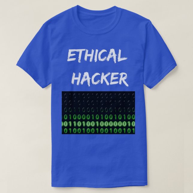 Etisk Hacker T Shirt (Design framsida)