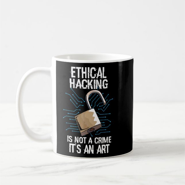 Etisk hackning är inte en Online för kriminella ha Kaffemugg (Vänster)