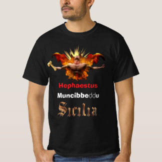 Etna Volcano of Sicily " Muncibbeḍ ḍ u", T Shirt