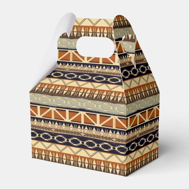 Etnic African Tribal Mönster Presentaskar (Framsidan Sidan)