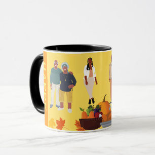 ETNIC HAPPY THANKSGIVING MUGG