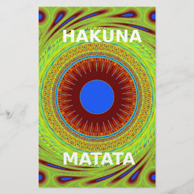 Etniker har en Nicedag och en bättre natt Brevpapper (Framsida)