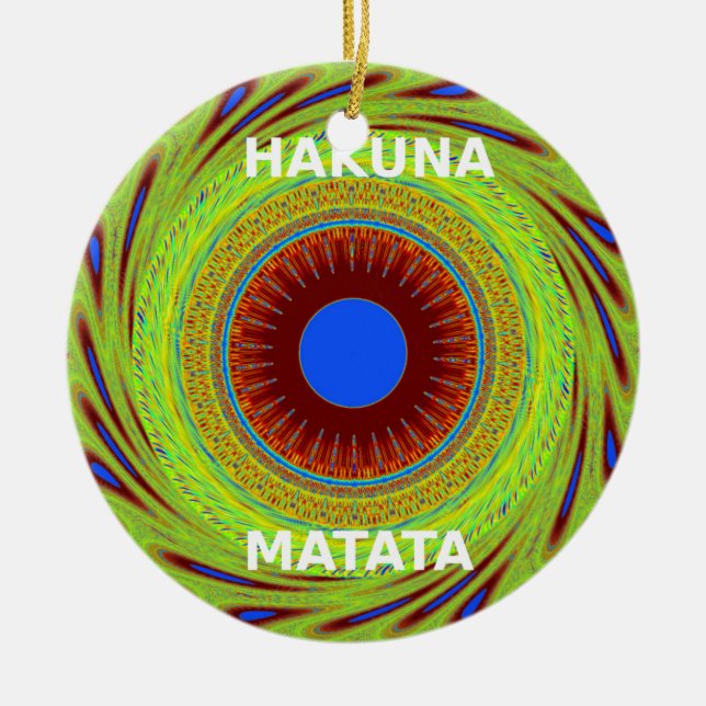 Etniker har en Nicedag och en bättre natt Julgransprydnad Keramik (Framsidan)