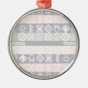 Etnisk afrikansk Boho Design Julgransprydnad Metall