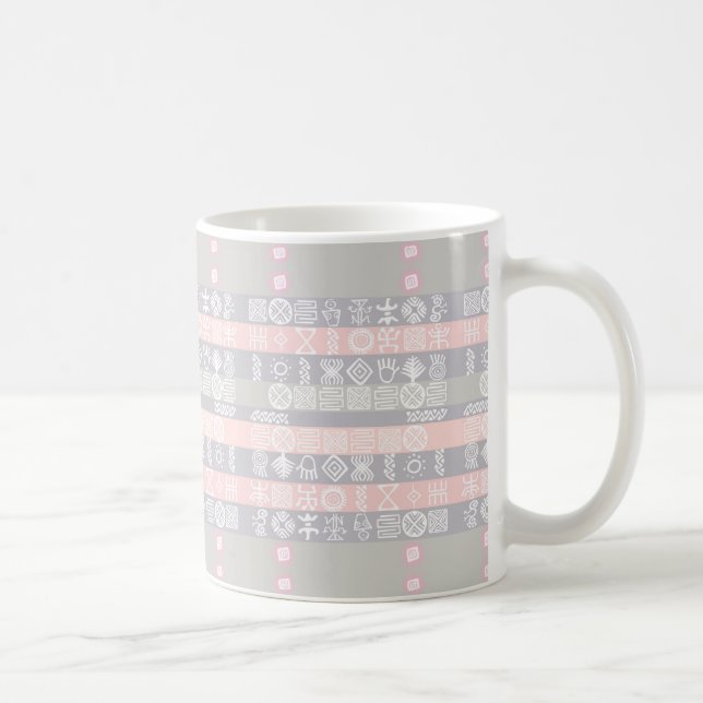 Etnisk afrikansk Boho Design Kaffemugg (Höger)